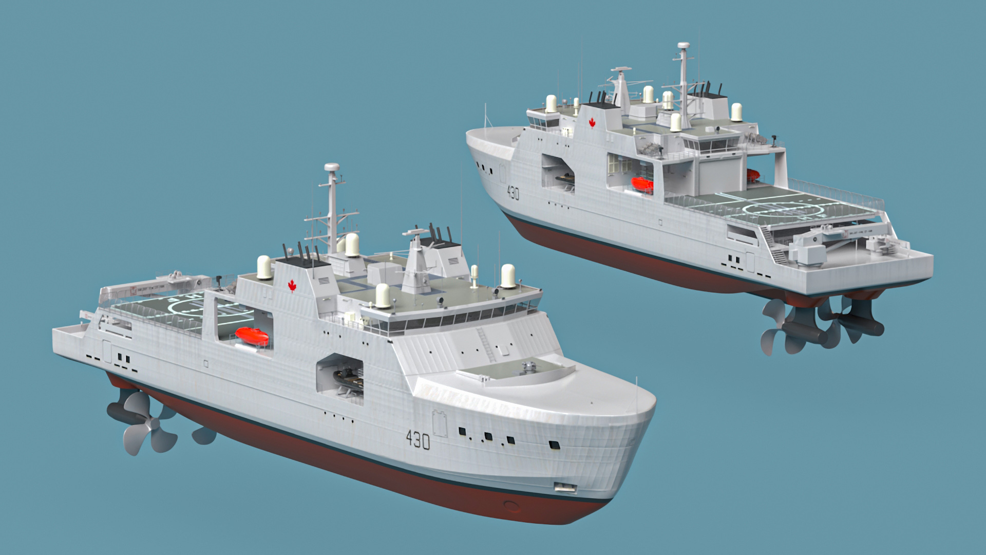 Offshore Patrol Vessel 3D