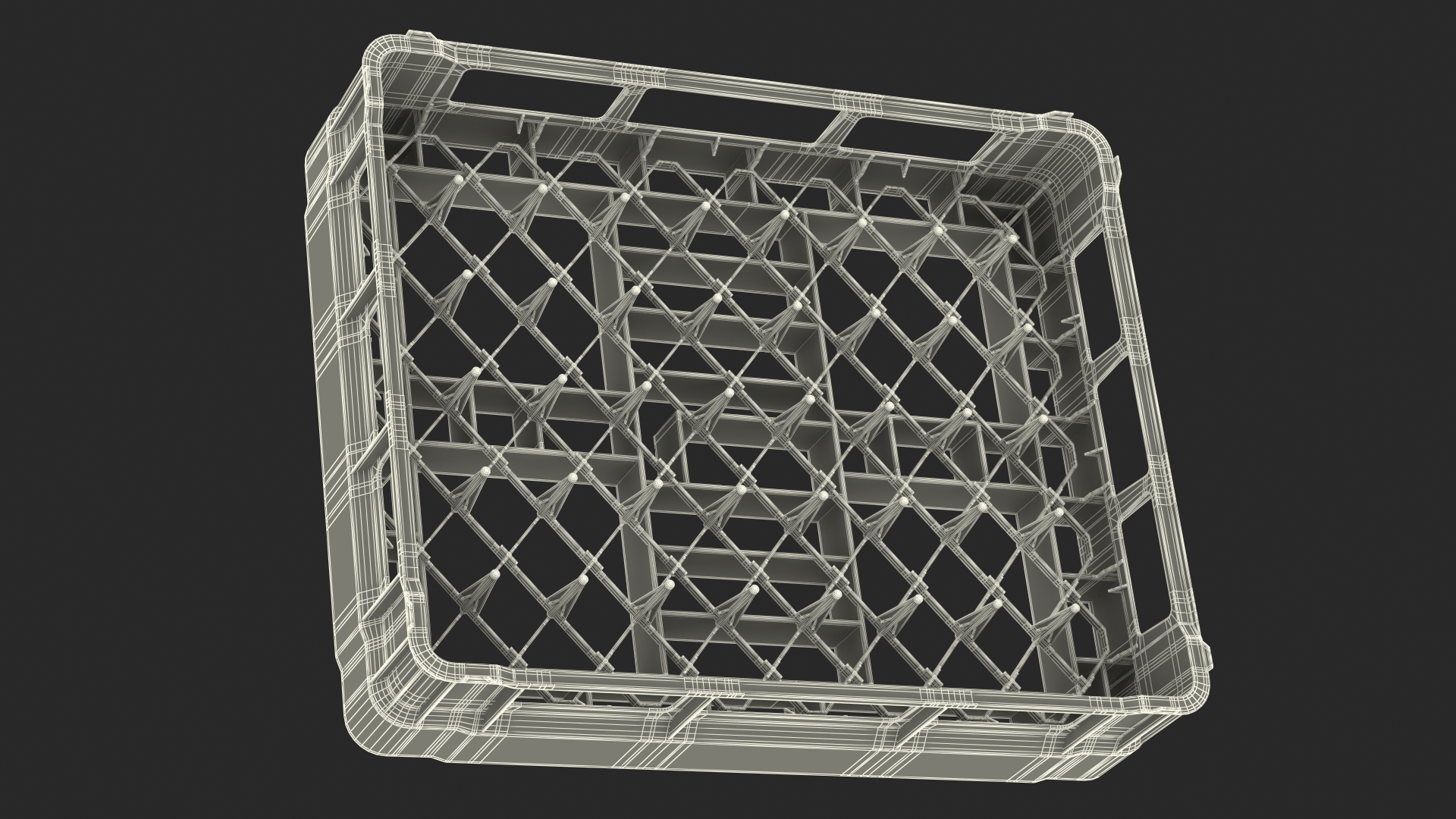 3D Dishwasher Plate Rack