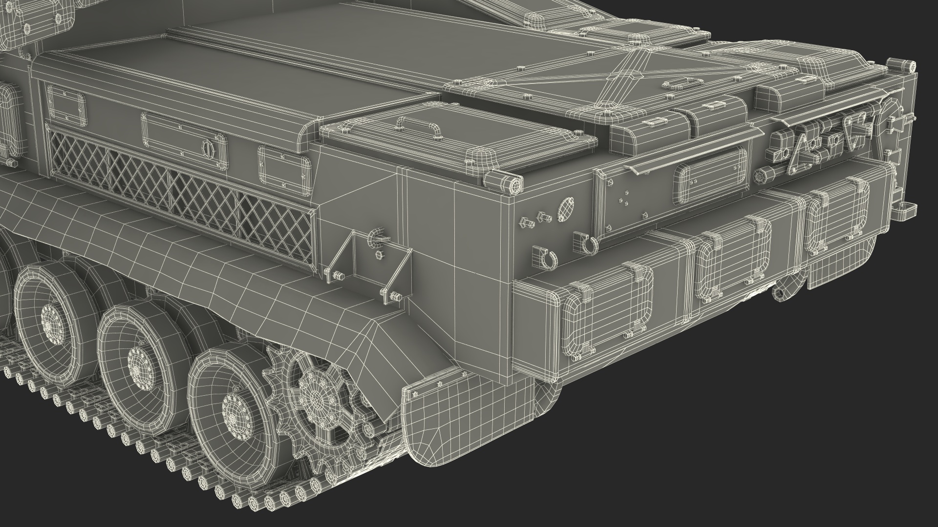 Buk M3 Russian Medium Range Air Defense Missile System 3D model