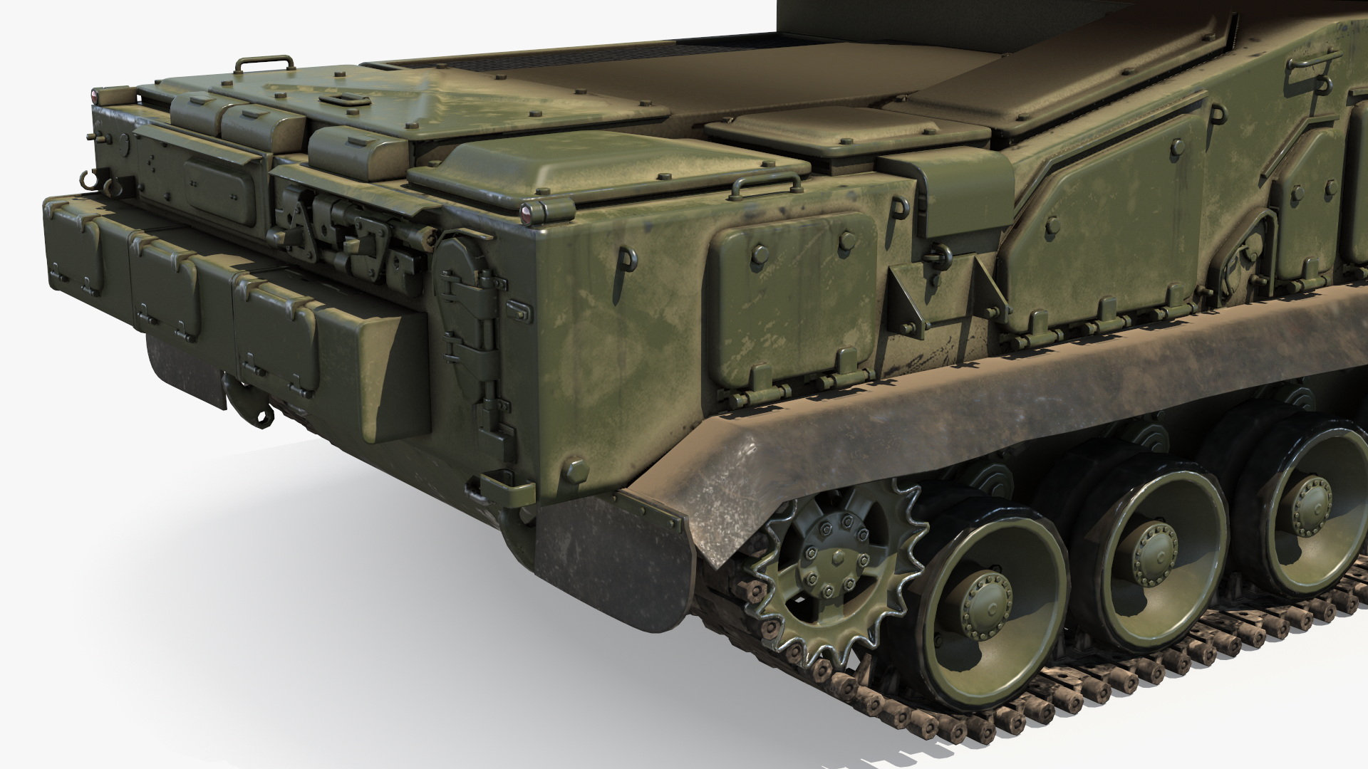 Buk M3 Russian Medium Range Air Defense Missile System 3D model