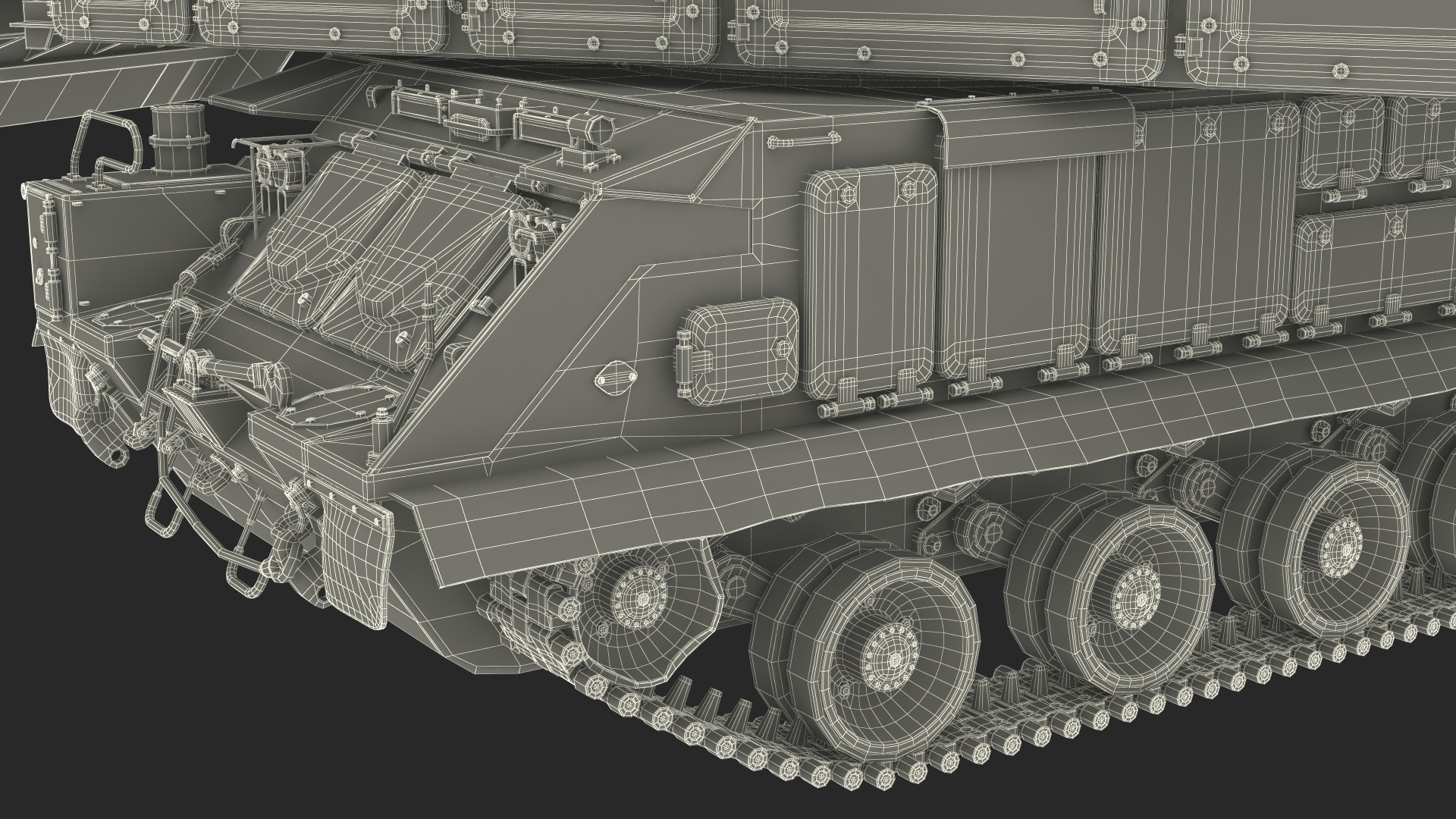 Buk M3 Russian Medium Range Air Defense Missile System 3D model