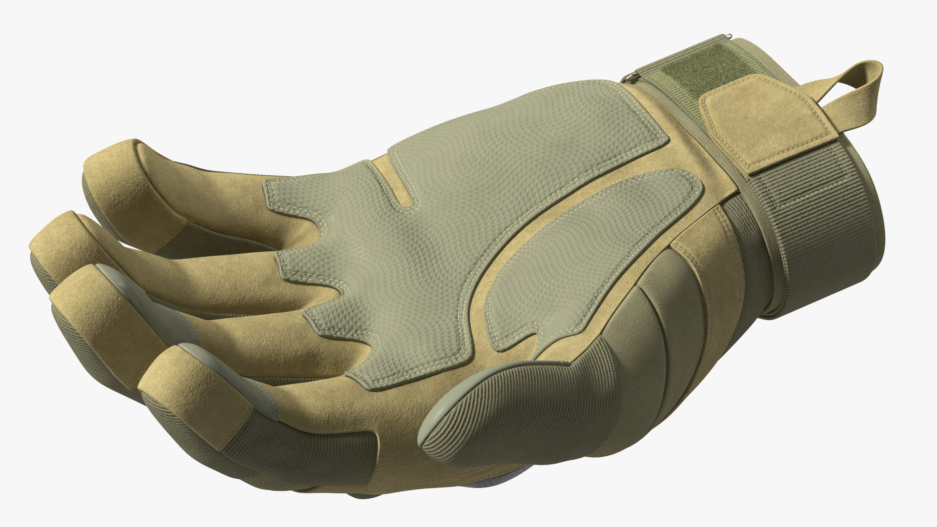 Tactical Gear Gloves Fur 3D model