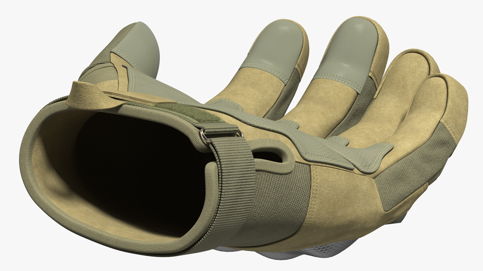 Tactical Gear Gloves Fur 3D model