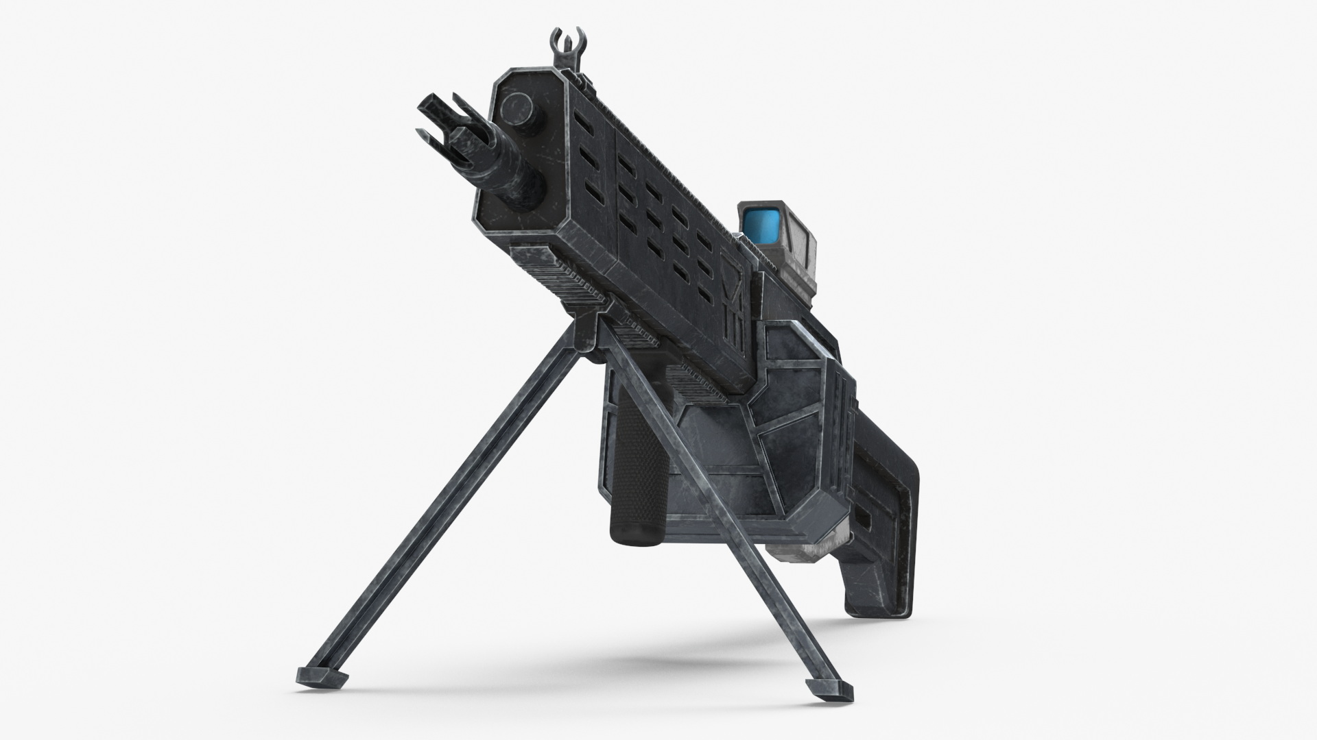 3D Worn Fantastic Machine Gun