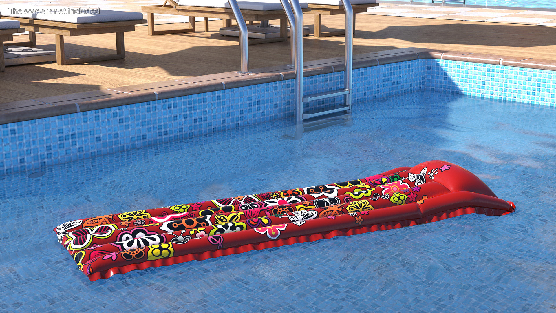 3D Swimming Air Mattress