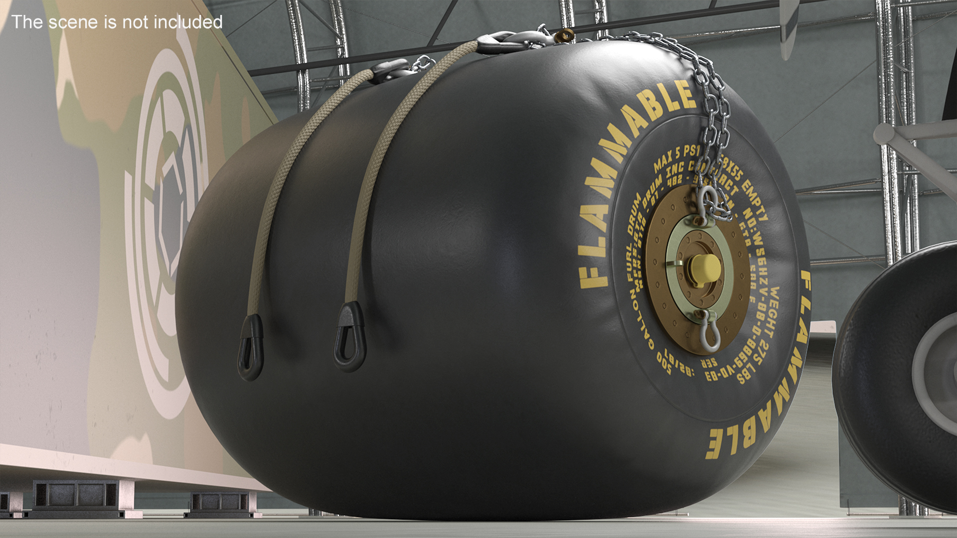 3D model Fuel Blivet New