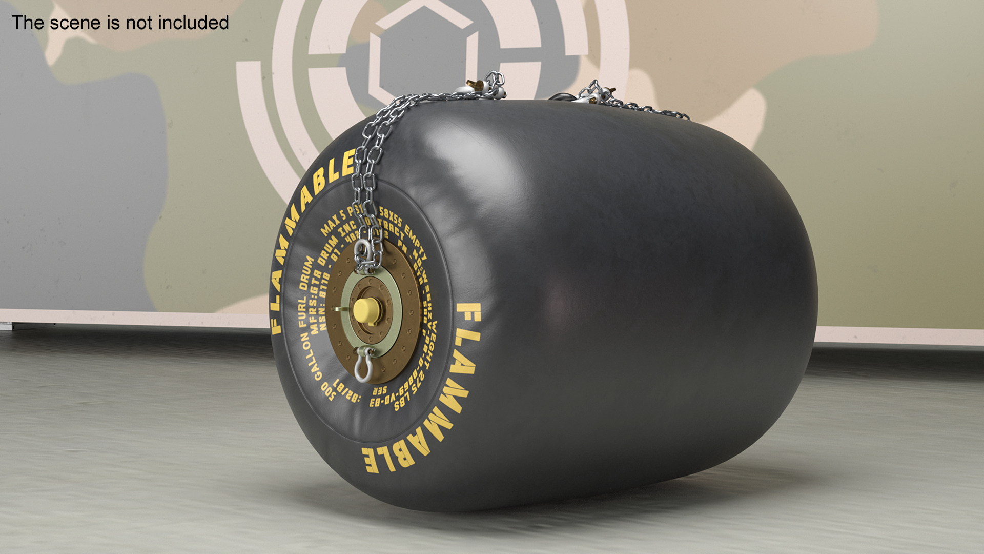 3D model Fuel Blivet New