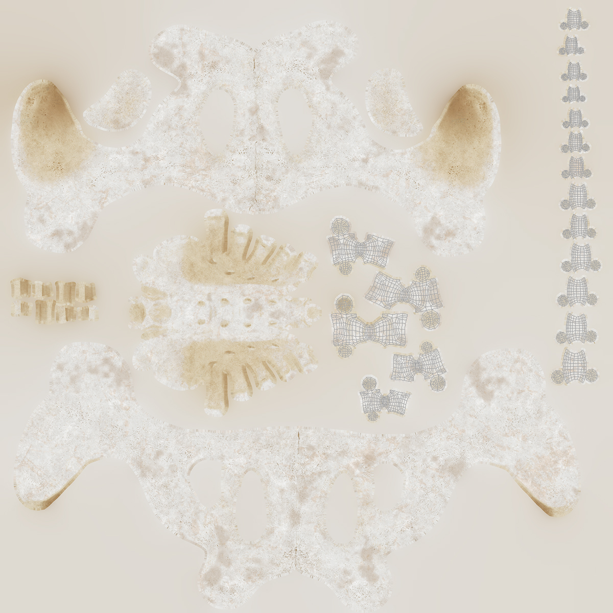 3D Tail Skeleton model