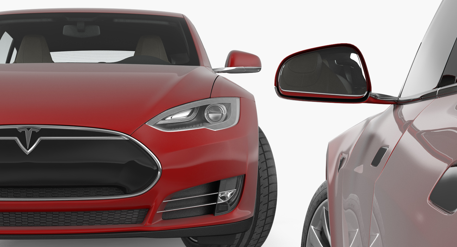 3D Tesla Model S 60 2015