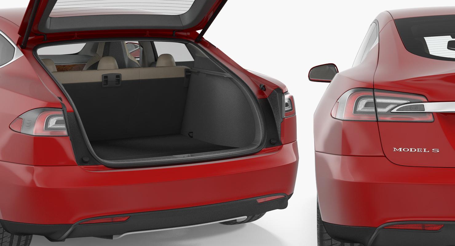 3D Tesla Model S 60 2015