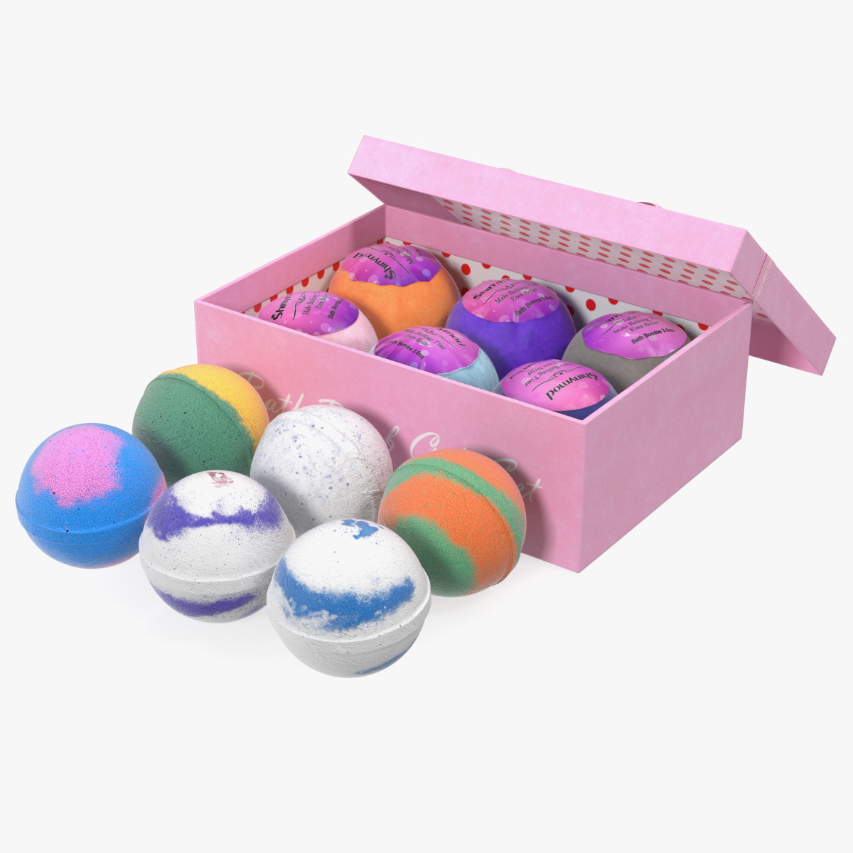 Shinymod Bath Bombs 3D model