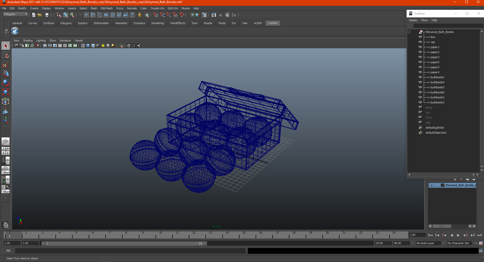 Shinymod Bath Bombs 3D model