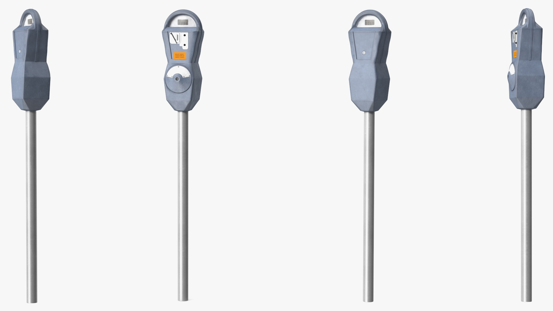 3D Parking Meter model