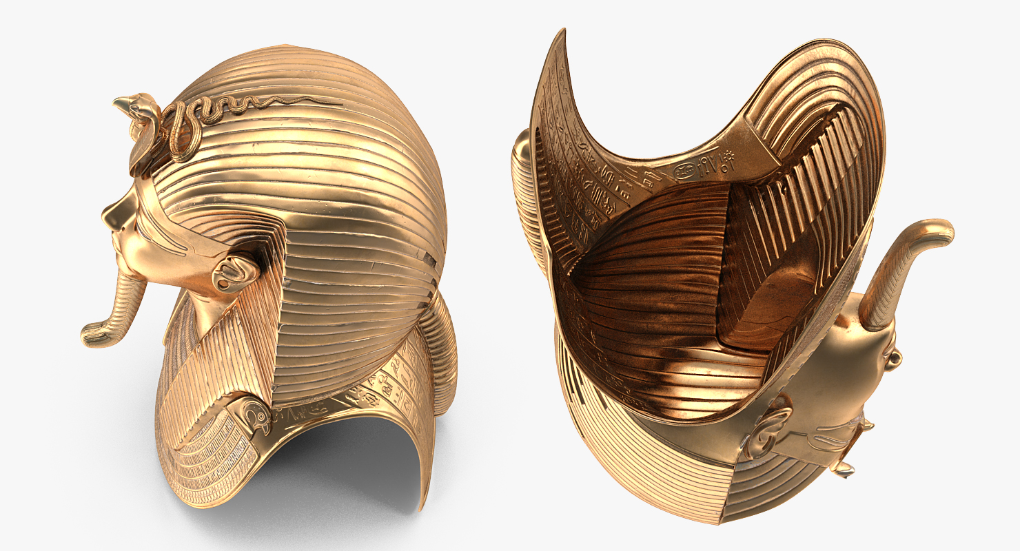 Gold Mask of Tutankhamun 3D model