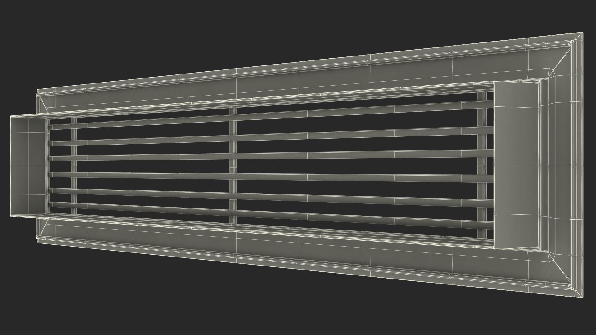 3D Linear Bar Air Ventilation