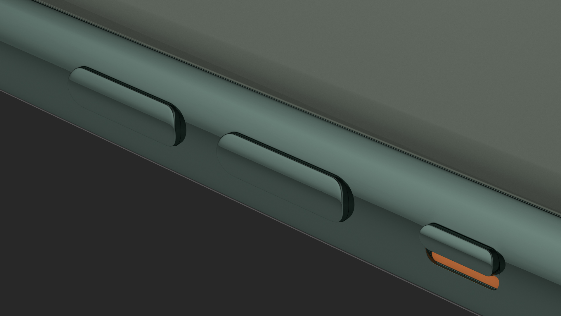iPhone 11 Pro Max Midnight Green 3D