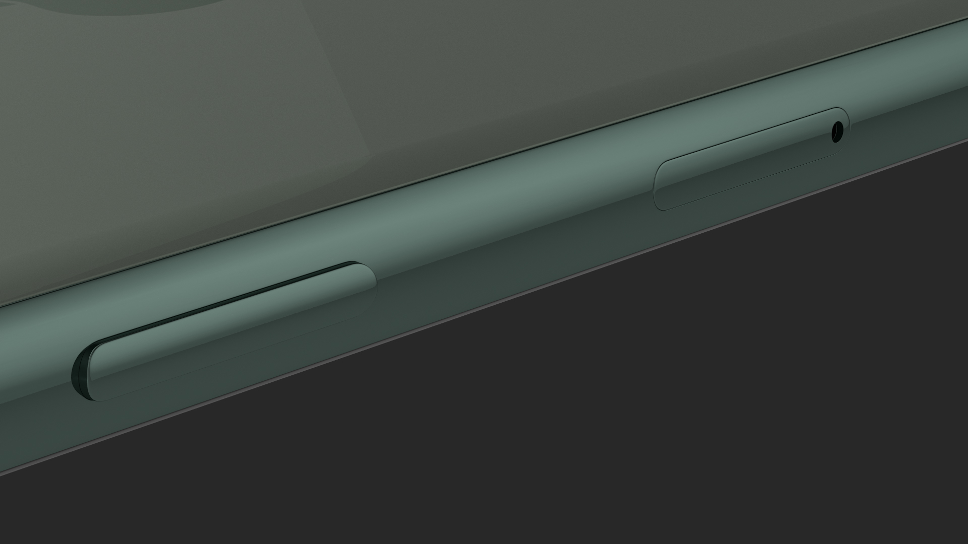 iPhone 11 Pro Max Midnight Green 3D