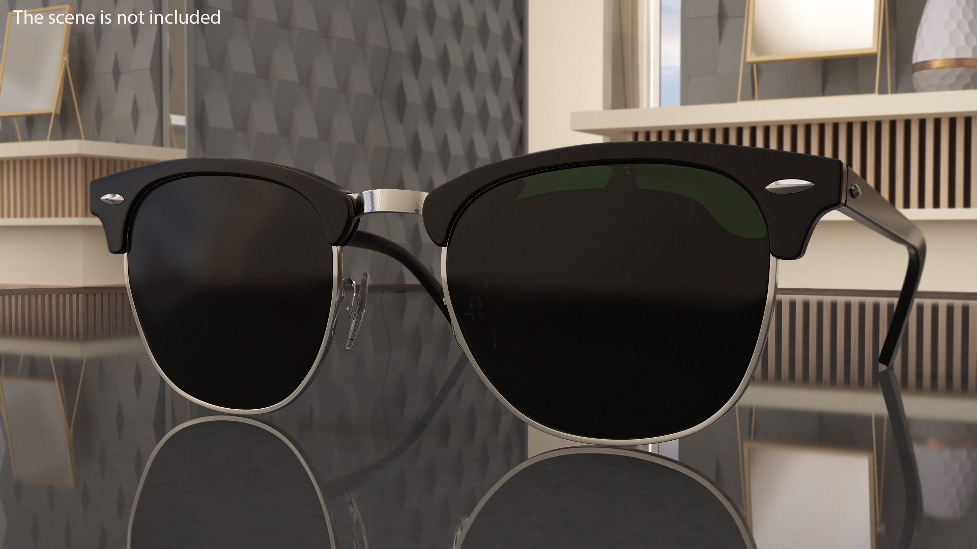 3D Classic Sunglasses model