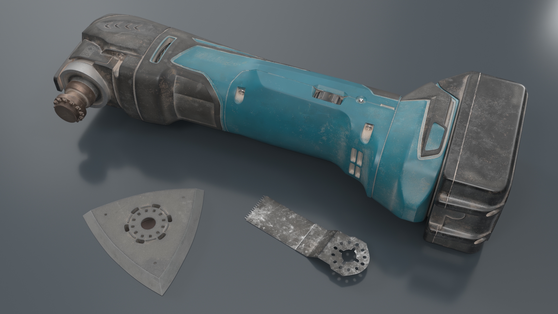 Oscillating Power Tool Used 3D