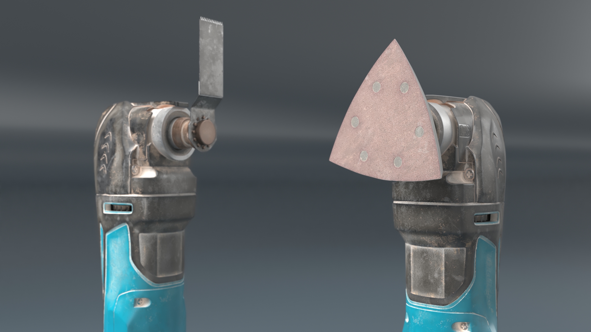 Oscillating Power Tool Used 3D