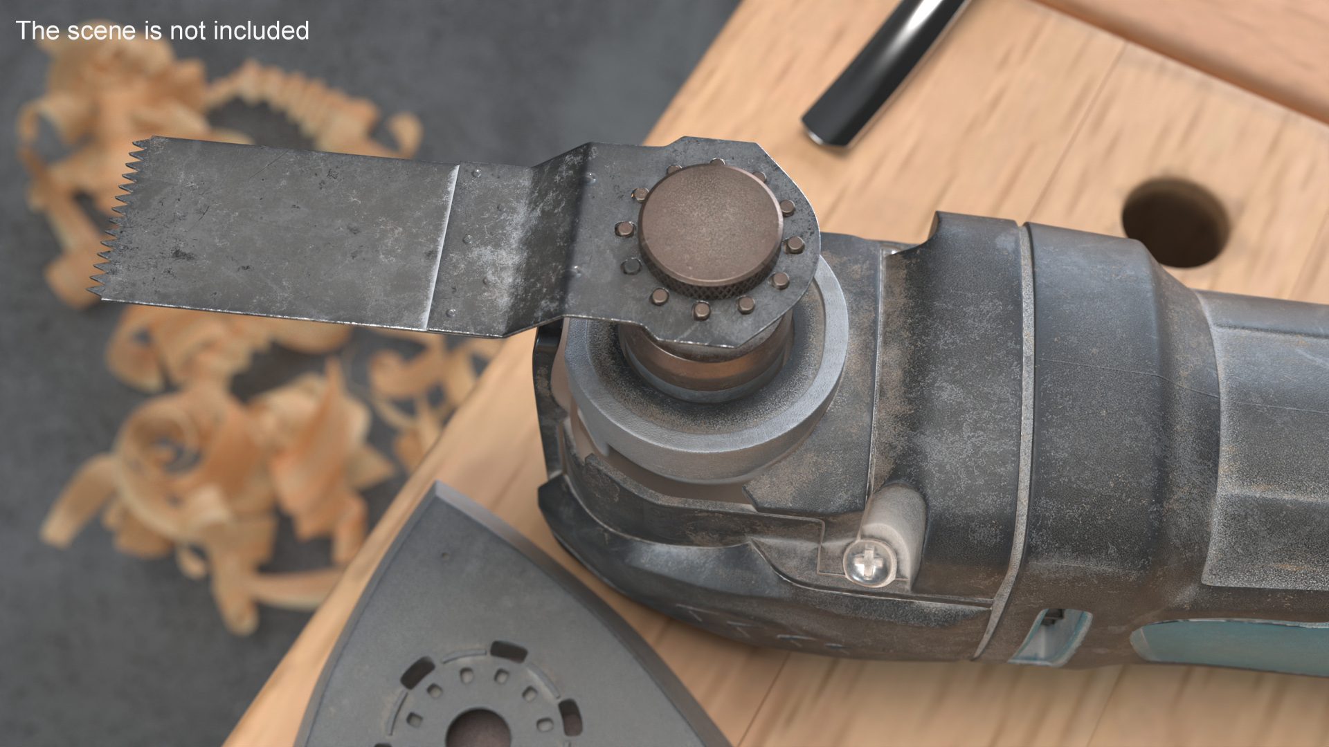 Oscillating Power Tool Used 3D