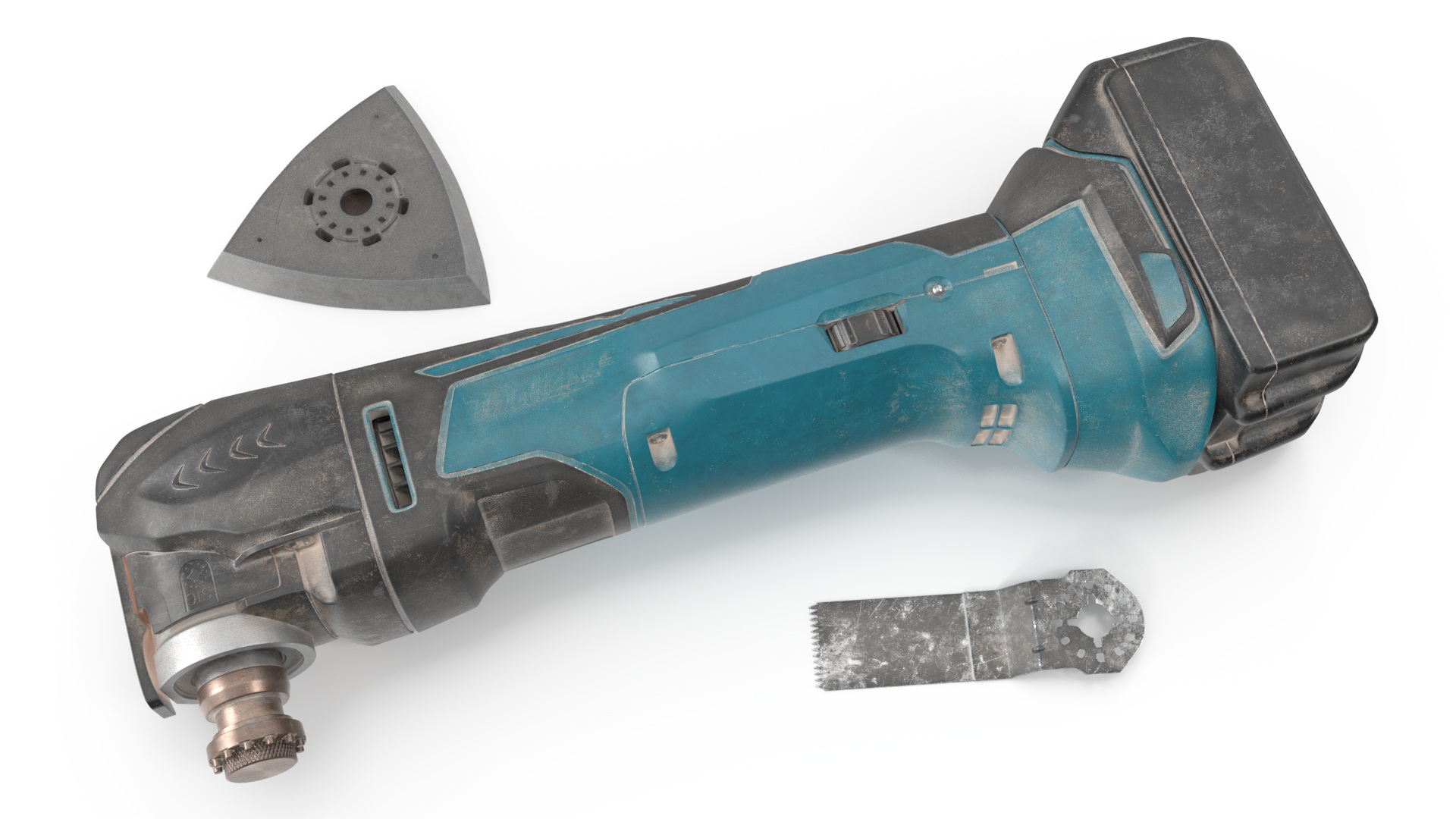 Oscillating Power Tool Used 3D