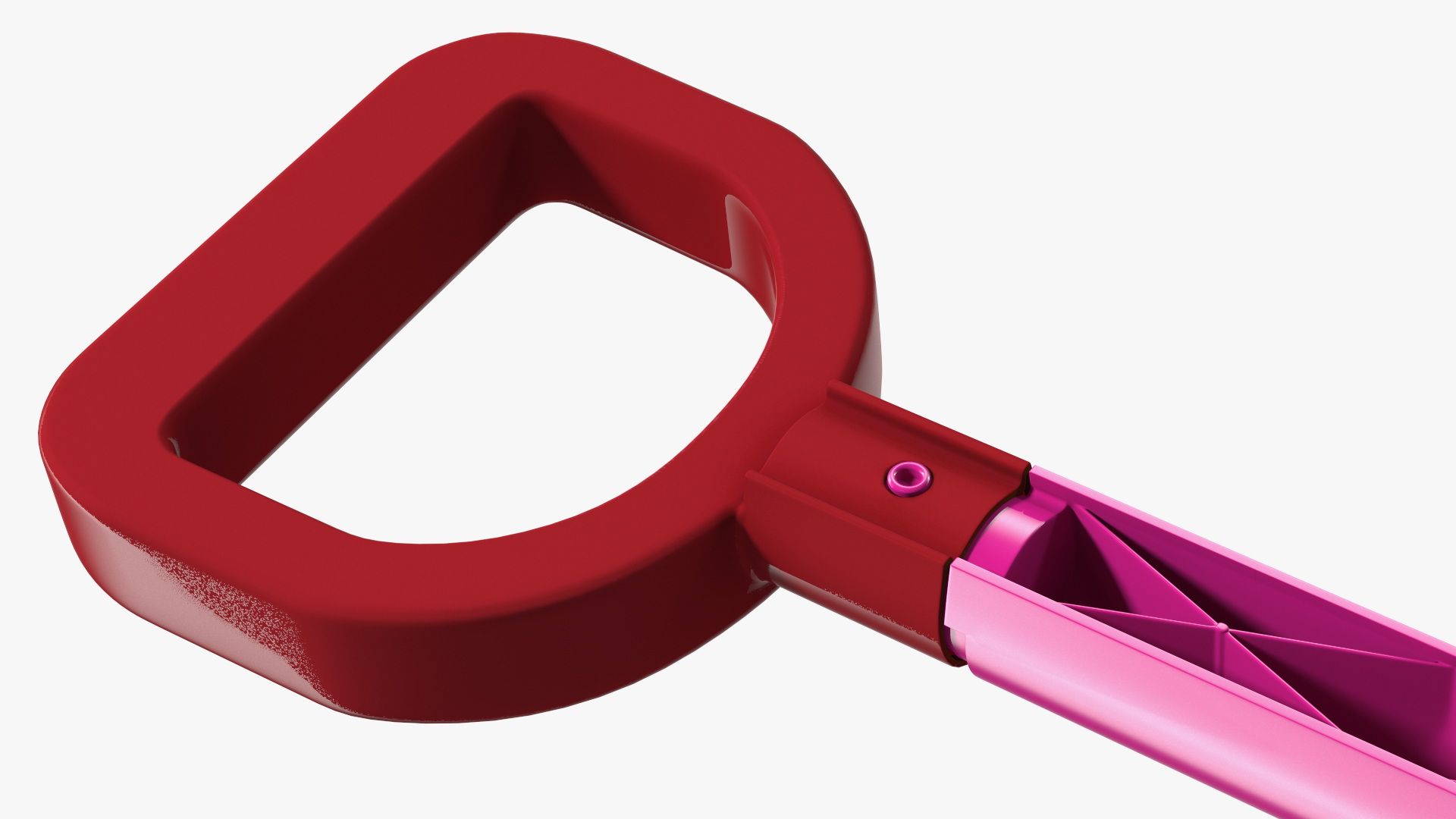 Plastic Beach Spade Pink 3D model