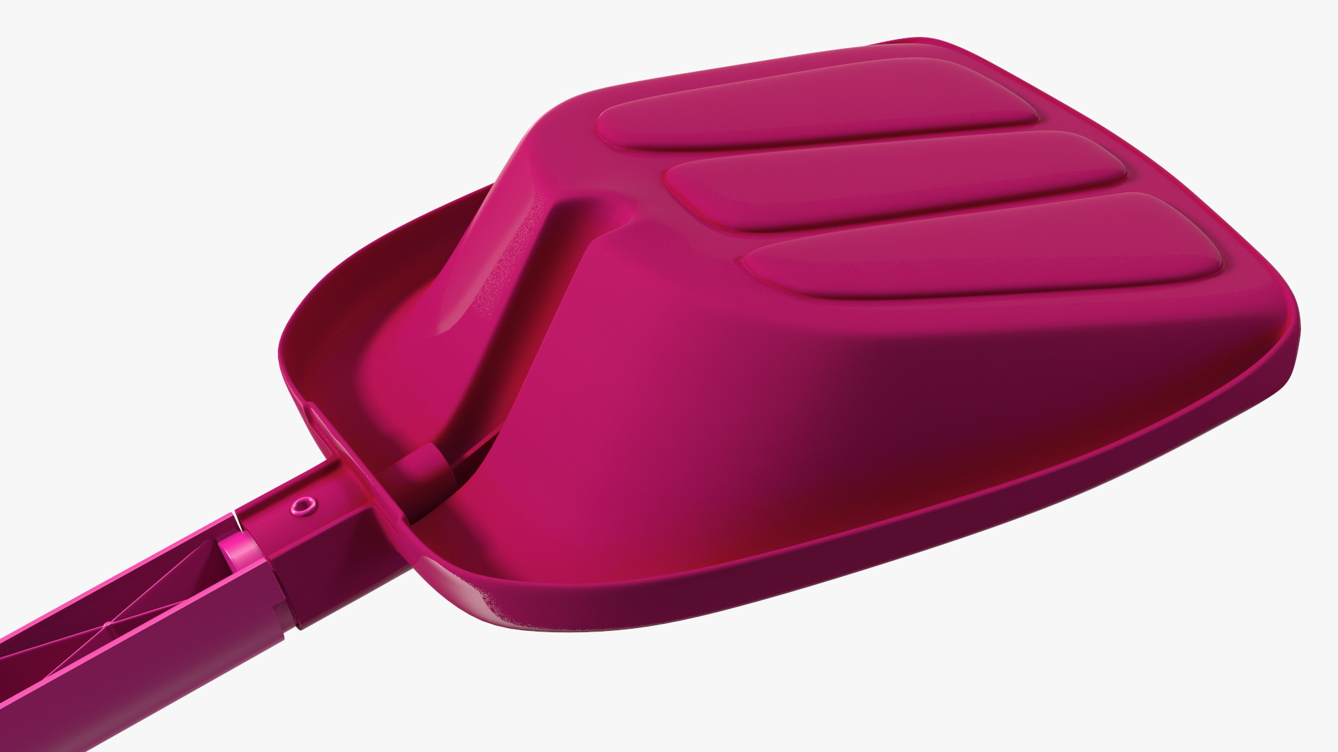 Plastic Beach Spade Pink 3D model