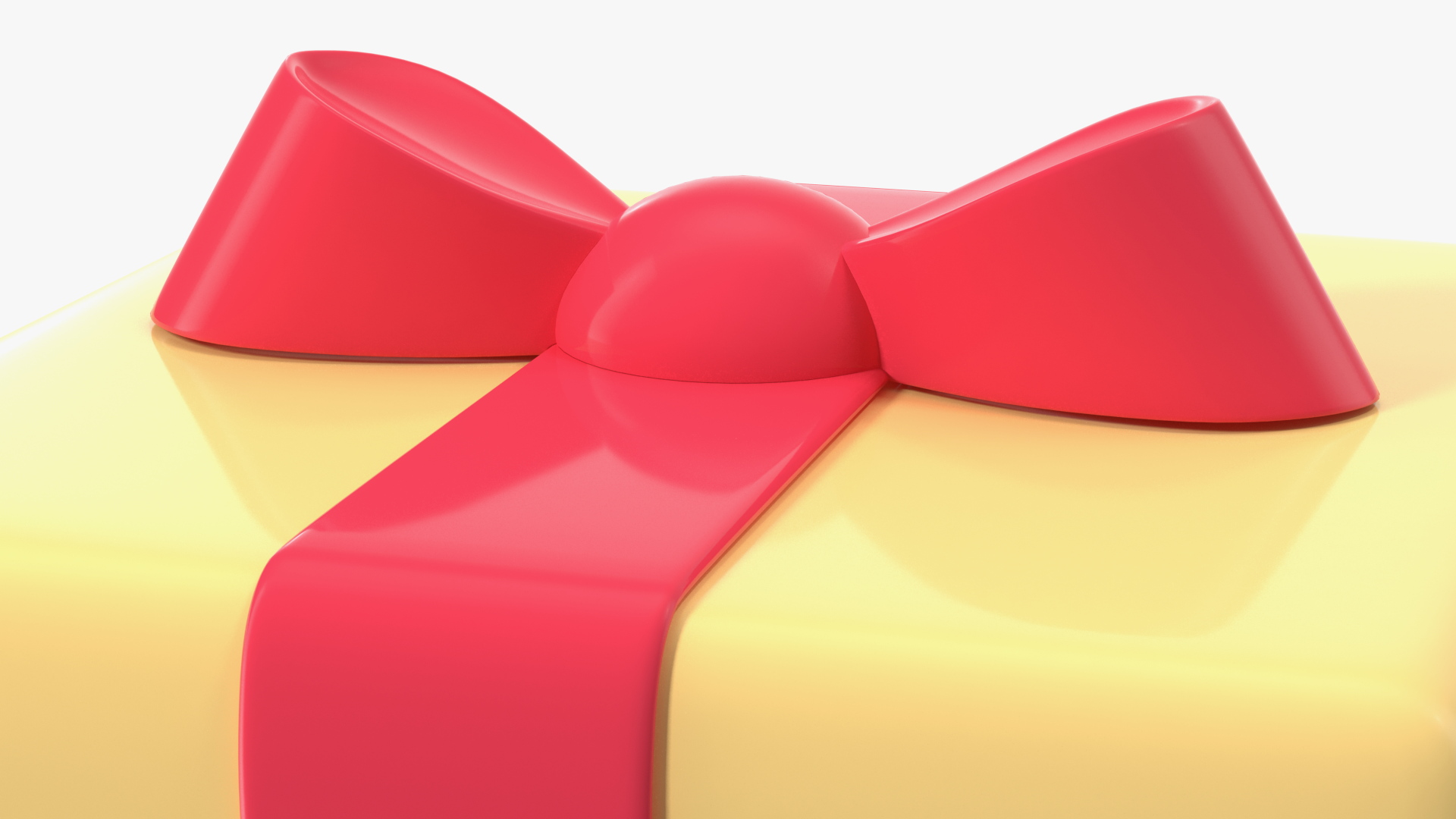 3D Wrapped Gift Emoji model