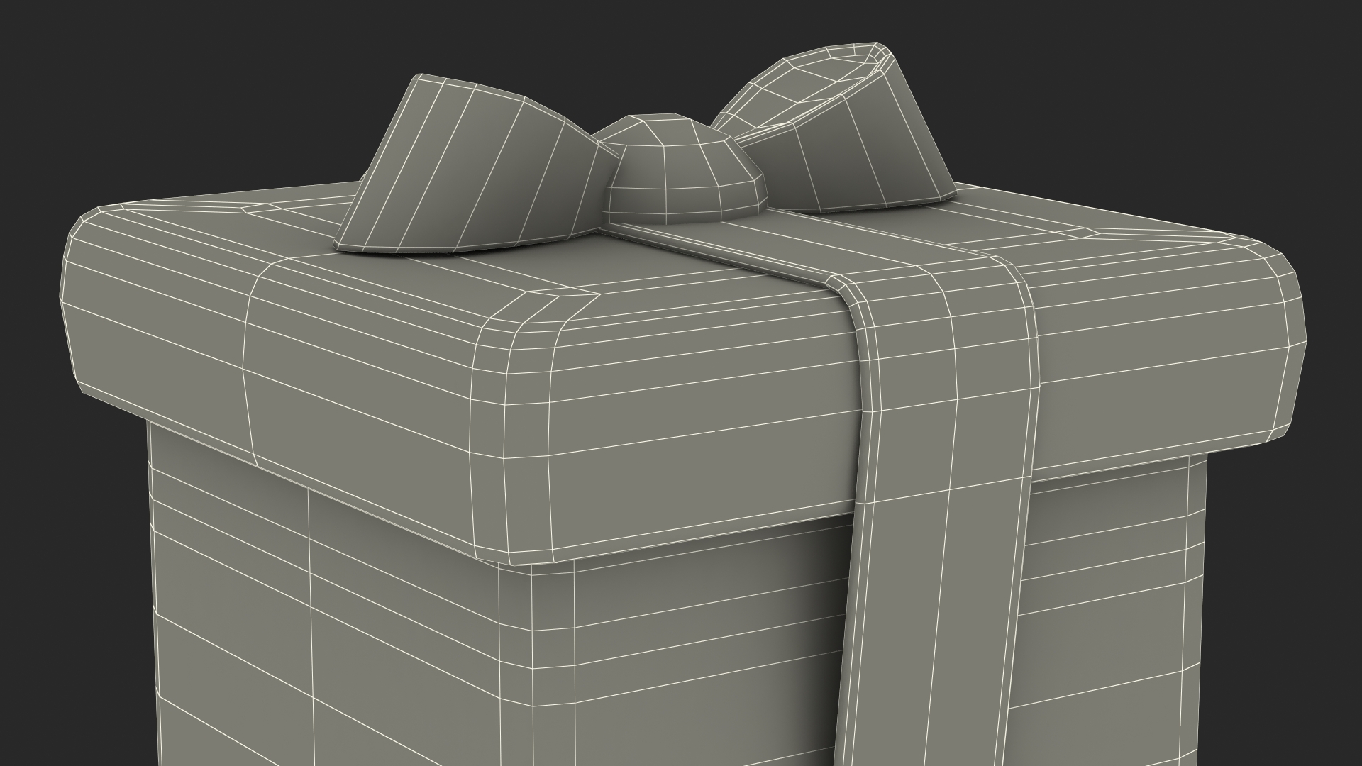 3D Wrapped Gift Emoji model