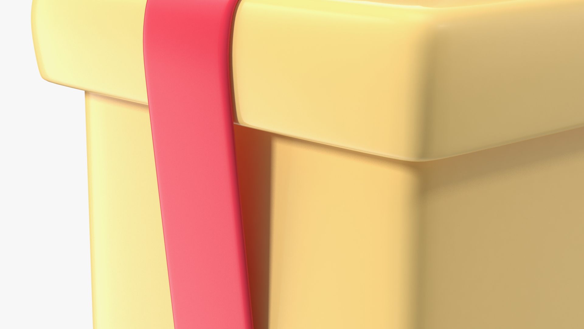 3D Wrapped Gift Emoji model