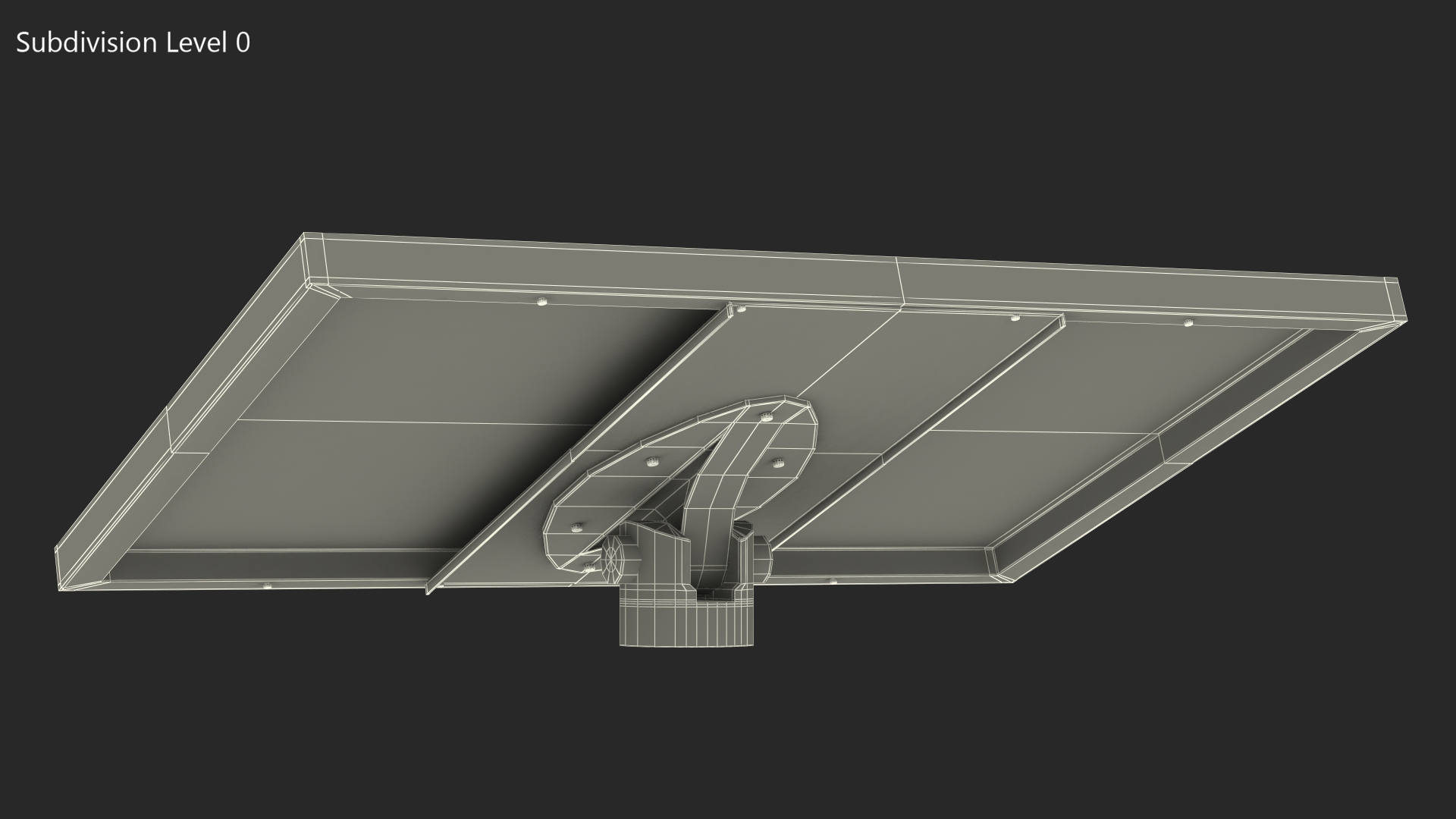 Compact Solar Panel 3D model