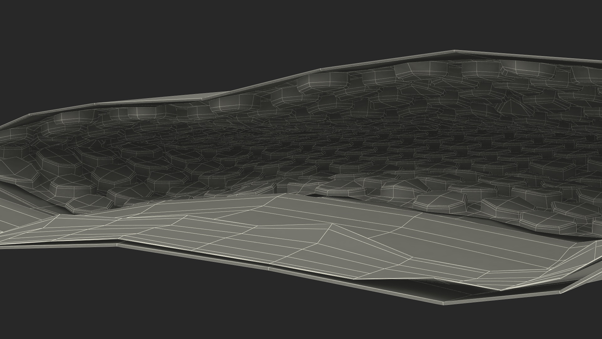 3D Foil Bubble Mailer Open model