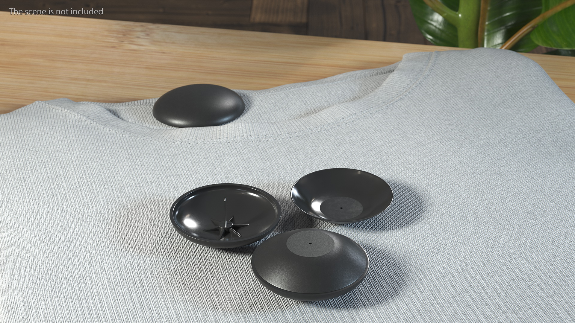3D model Dome Garment Security Tag