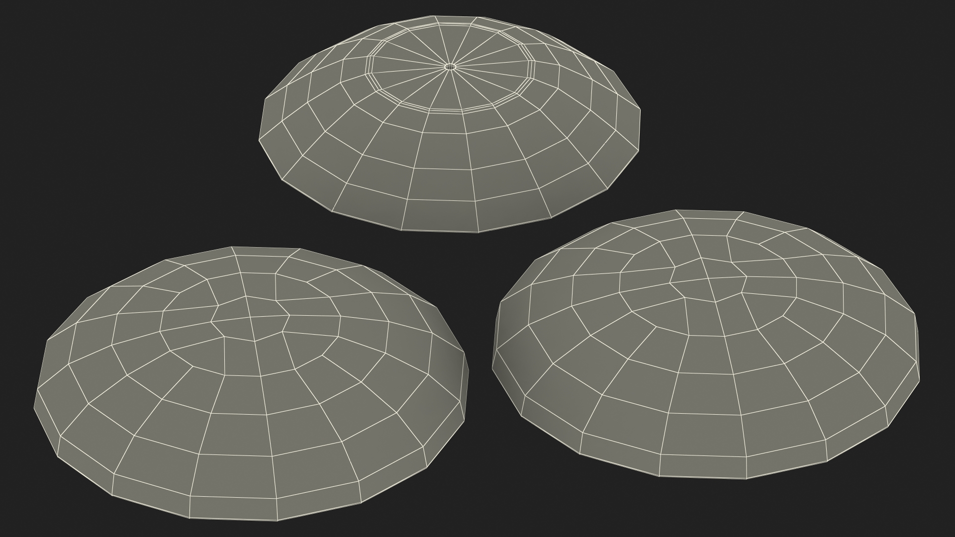 3D model Dome Garment Security Tag