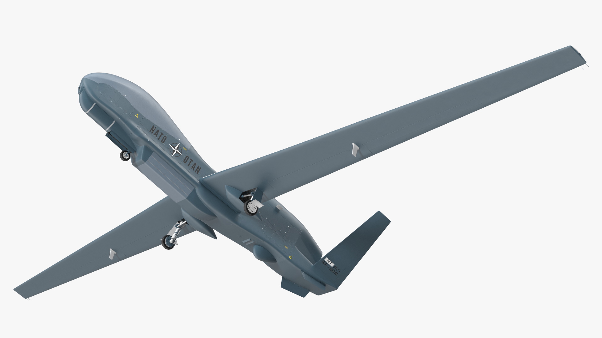 NATO AGS RQ-4D Phoenix UAV Drone 3D