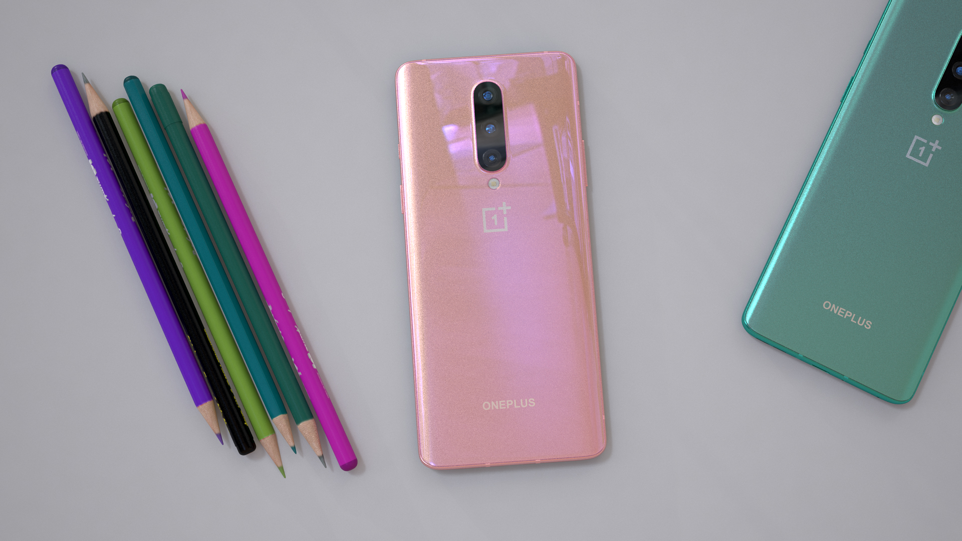 OnePlus 8 Interstellar Glow 3D