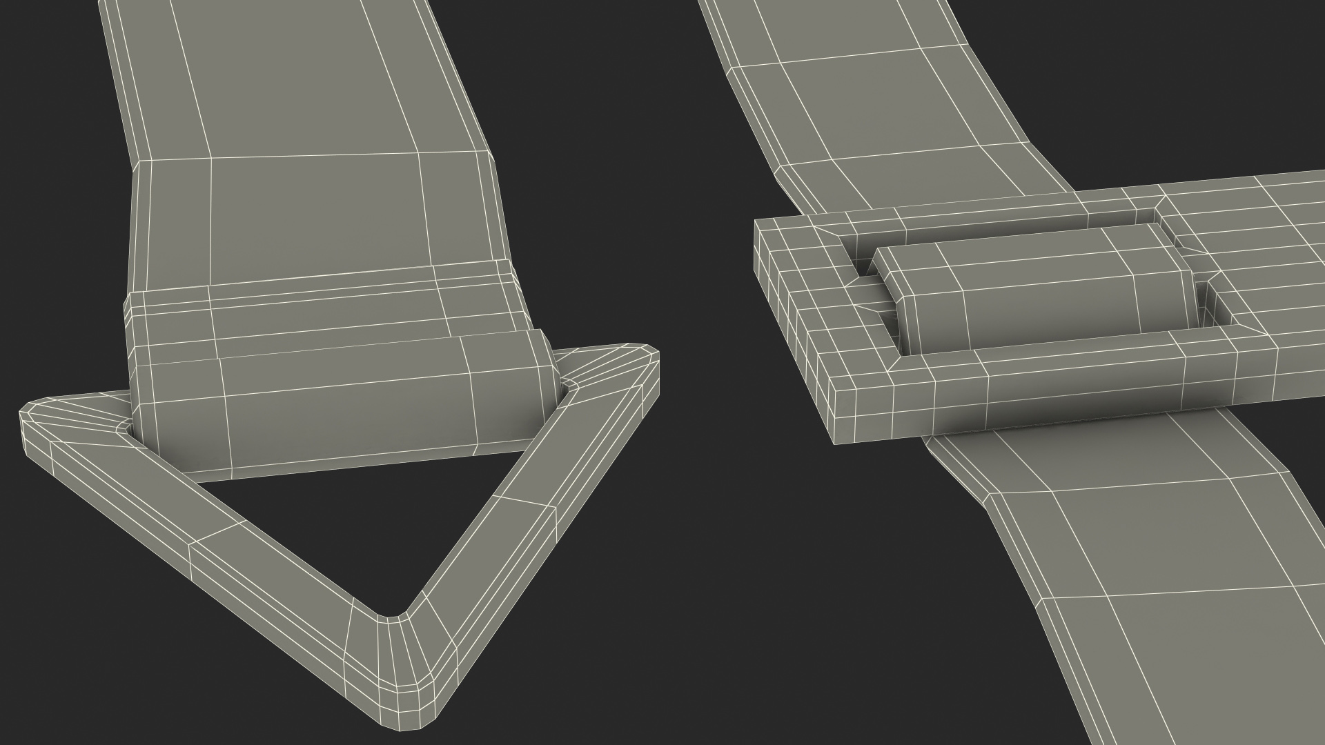 3D Agility Ladder Red model