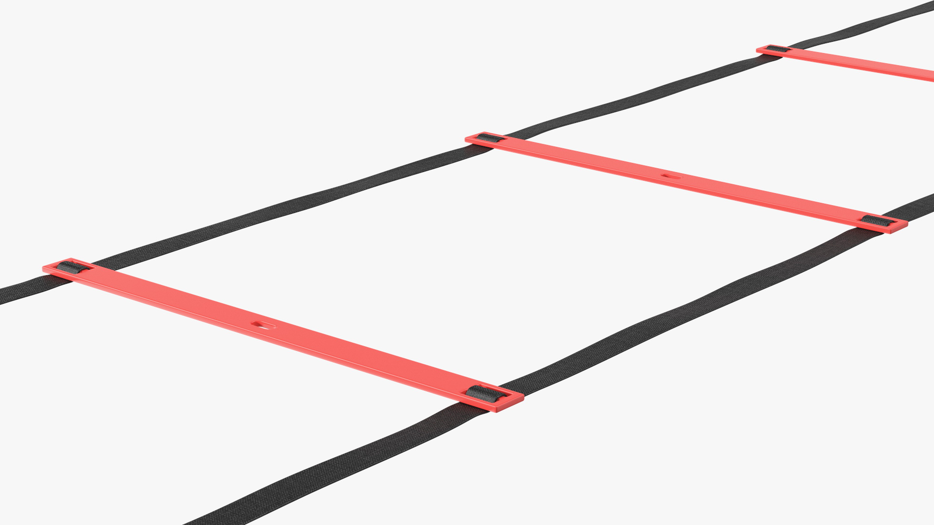3D Agility Ladder Red model