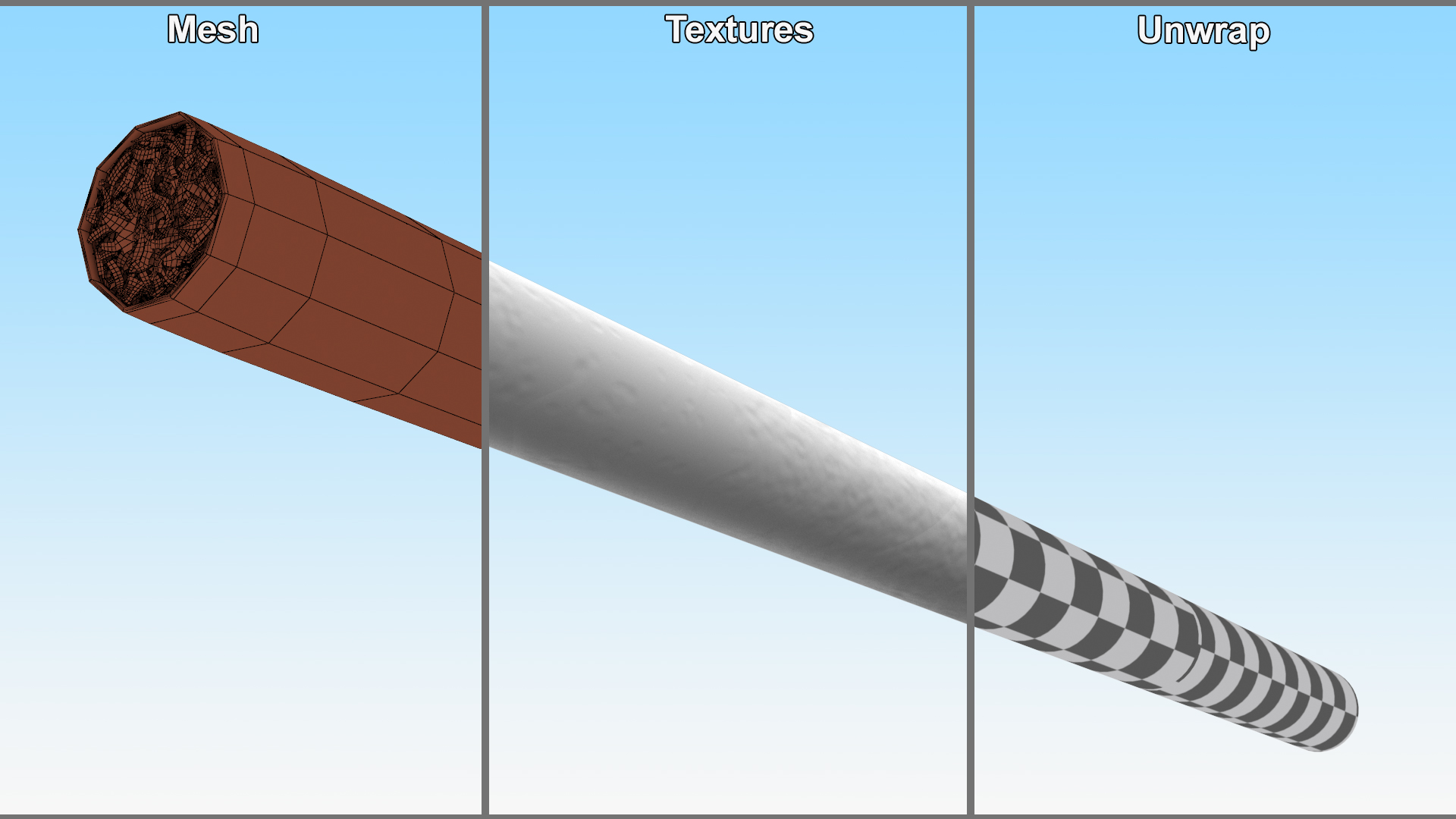 Cigarette Super Slim Silver 3D
