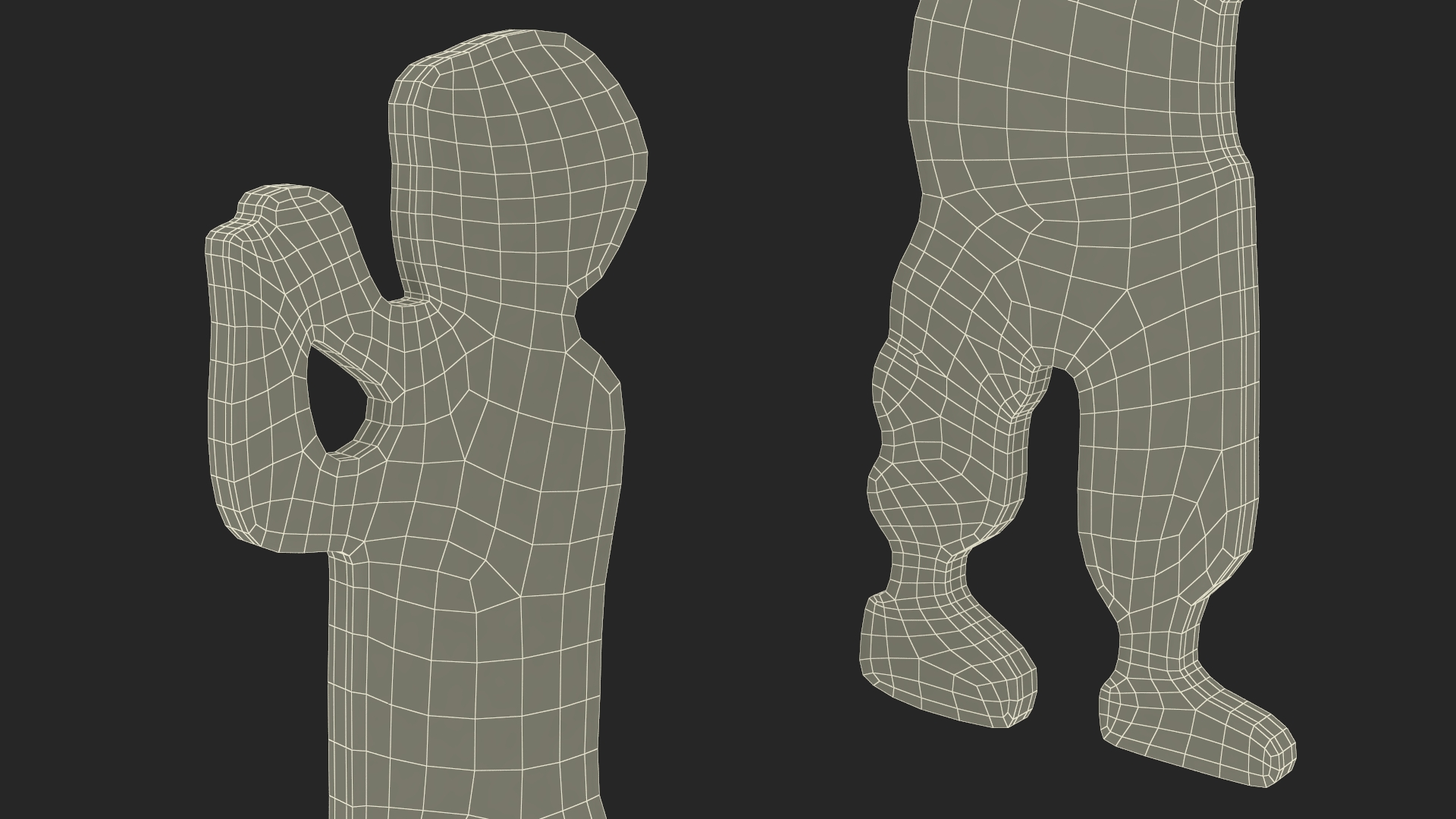 3D model Child Boy Silhouette