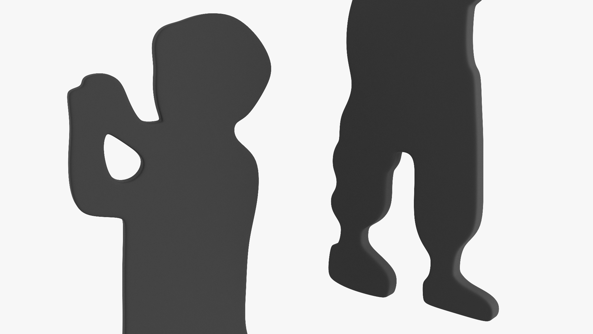 3D model Child Boy Silhouette