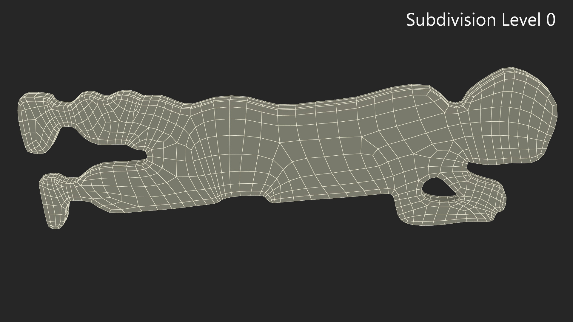 3D model Child Boy Silhouette