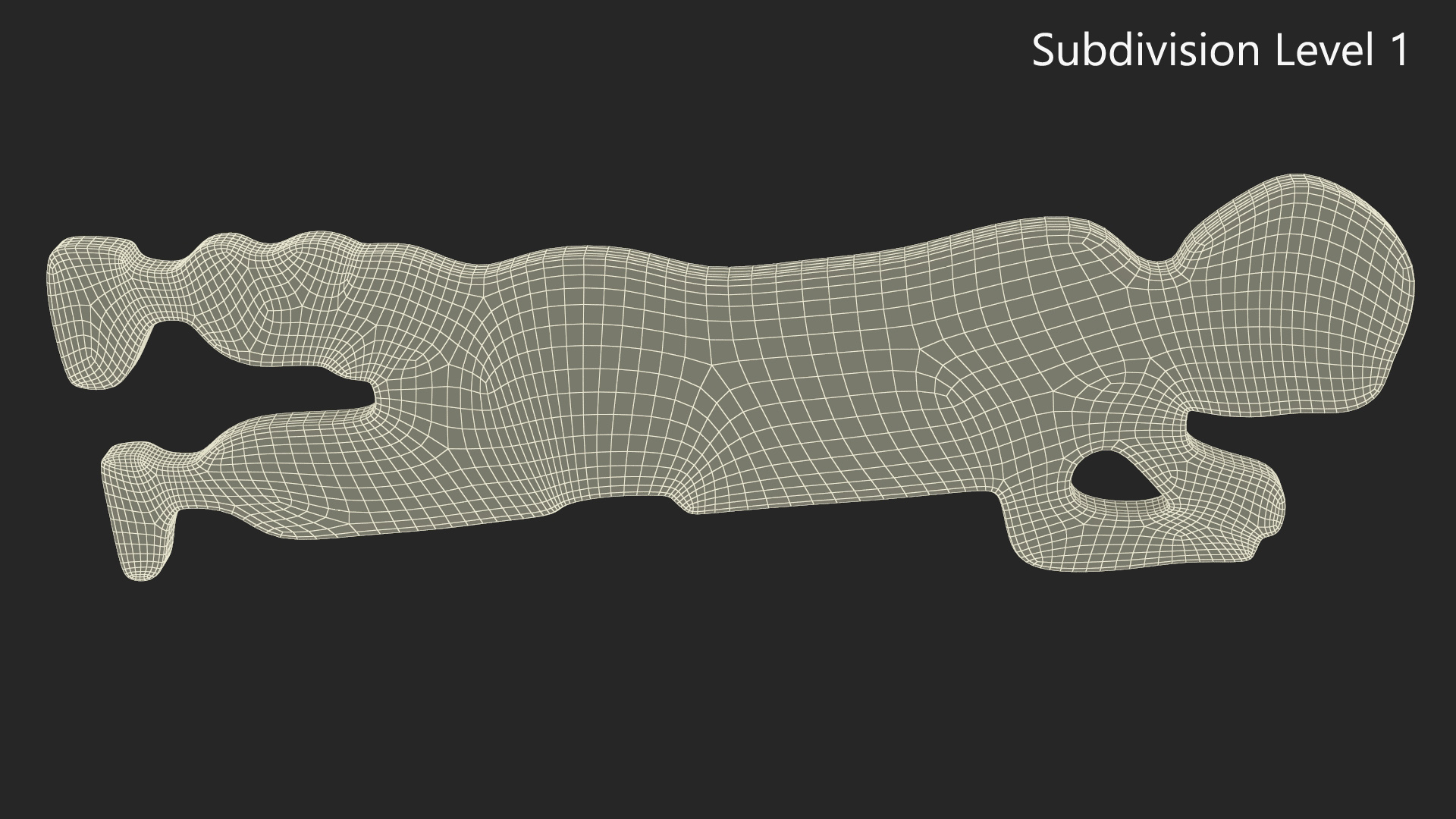3D model Child Boy Silhouette