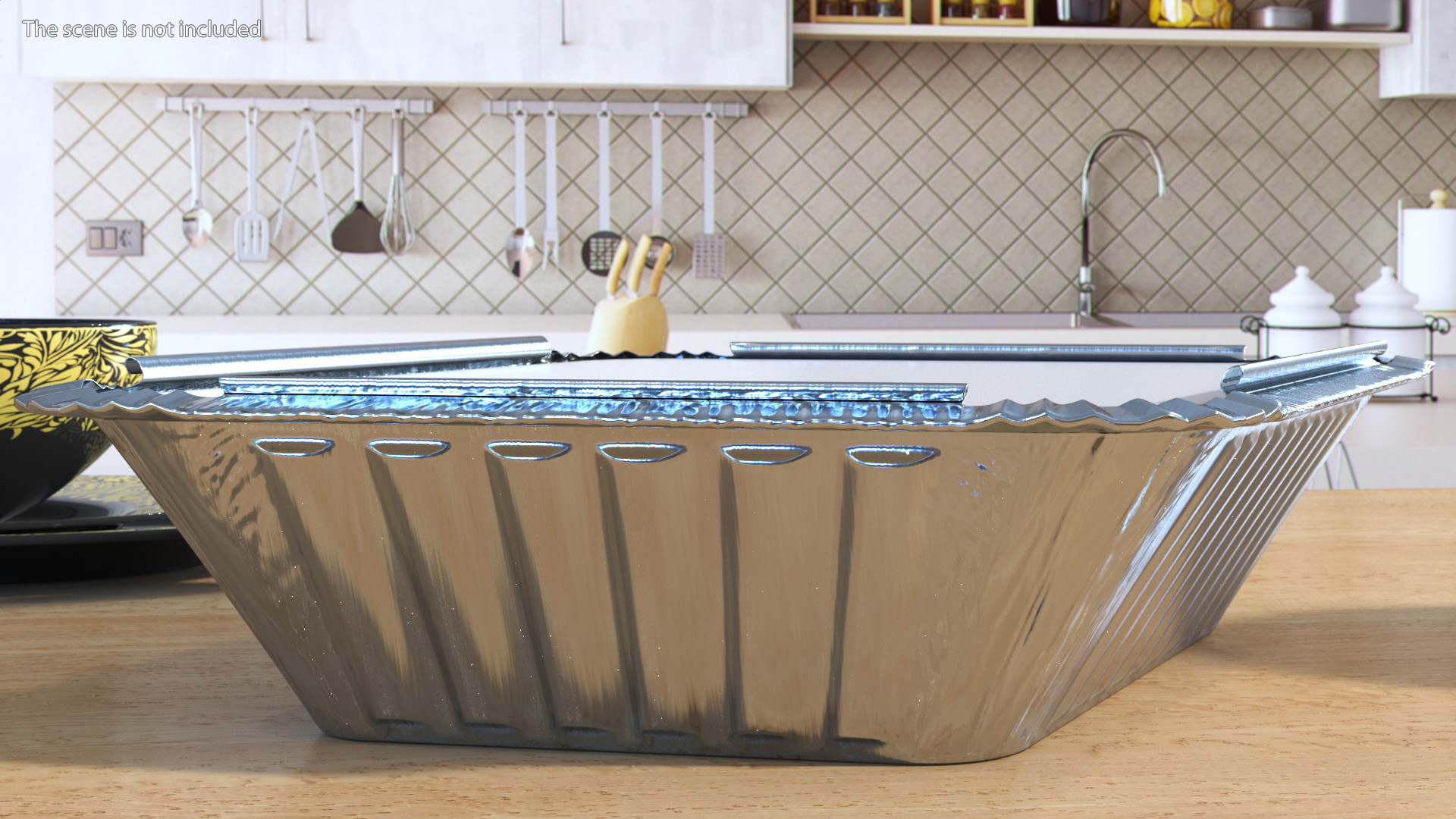 3D Disposable Aluminium Foil Baking Pan