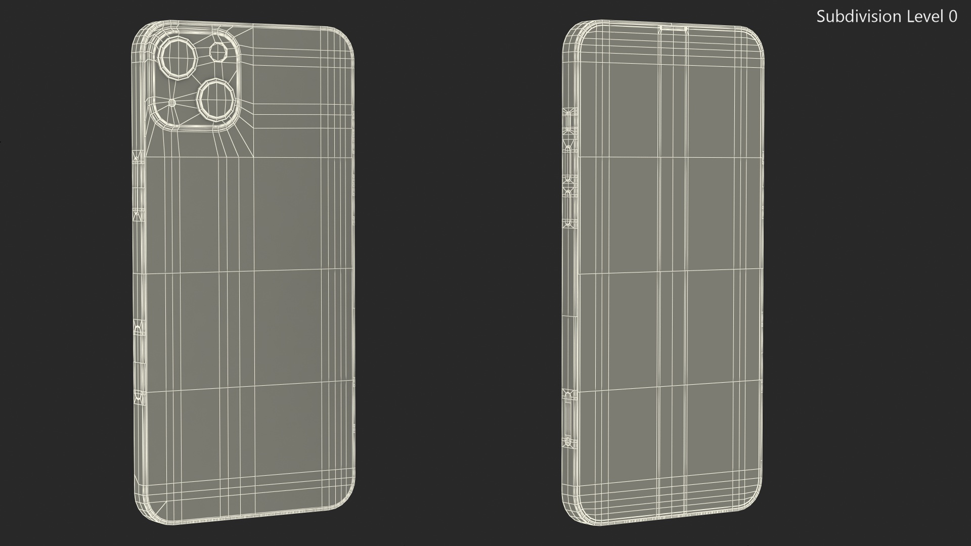 Apple iPhone 14 Plus Red 3D model