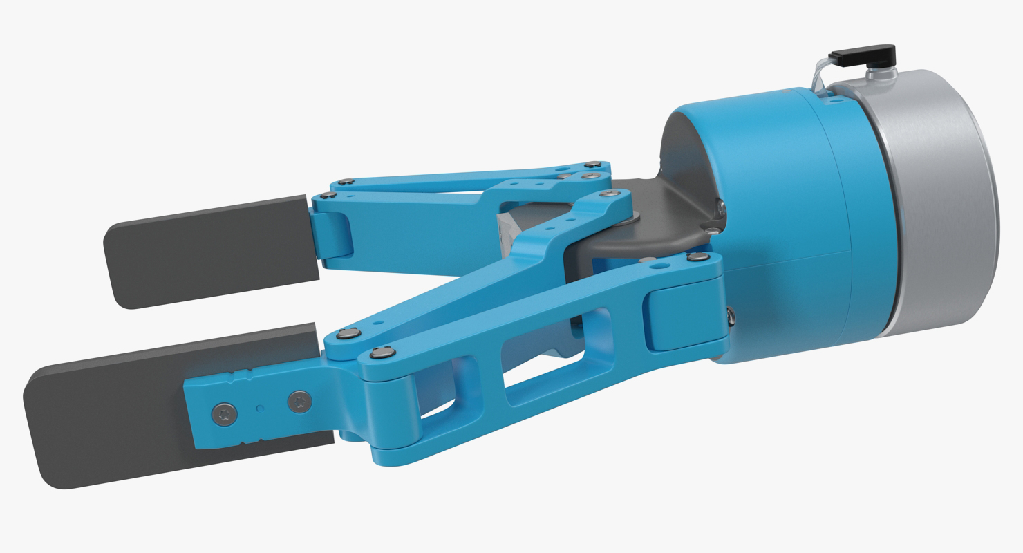 3D Robot Hand Gripper Generic Rigged model