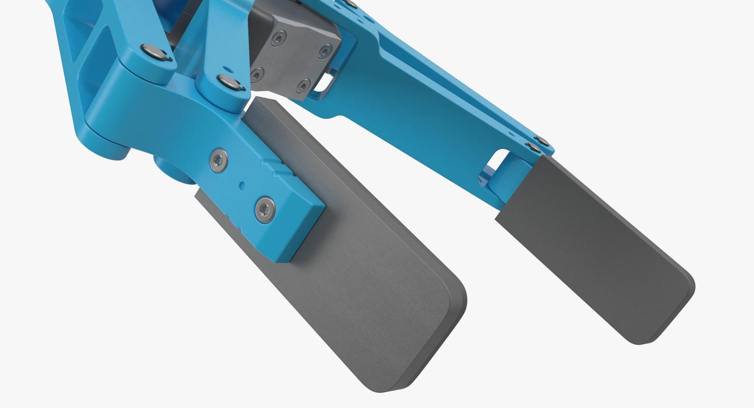 3D Robot Hand Gripper Generic Rigged model