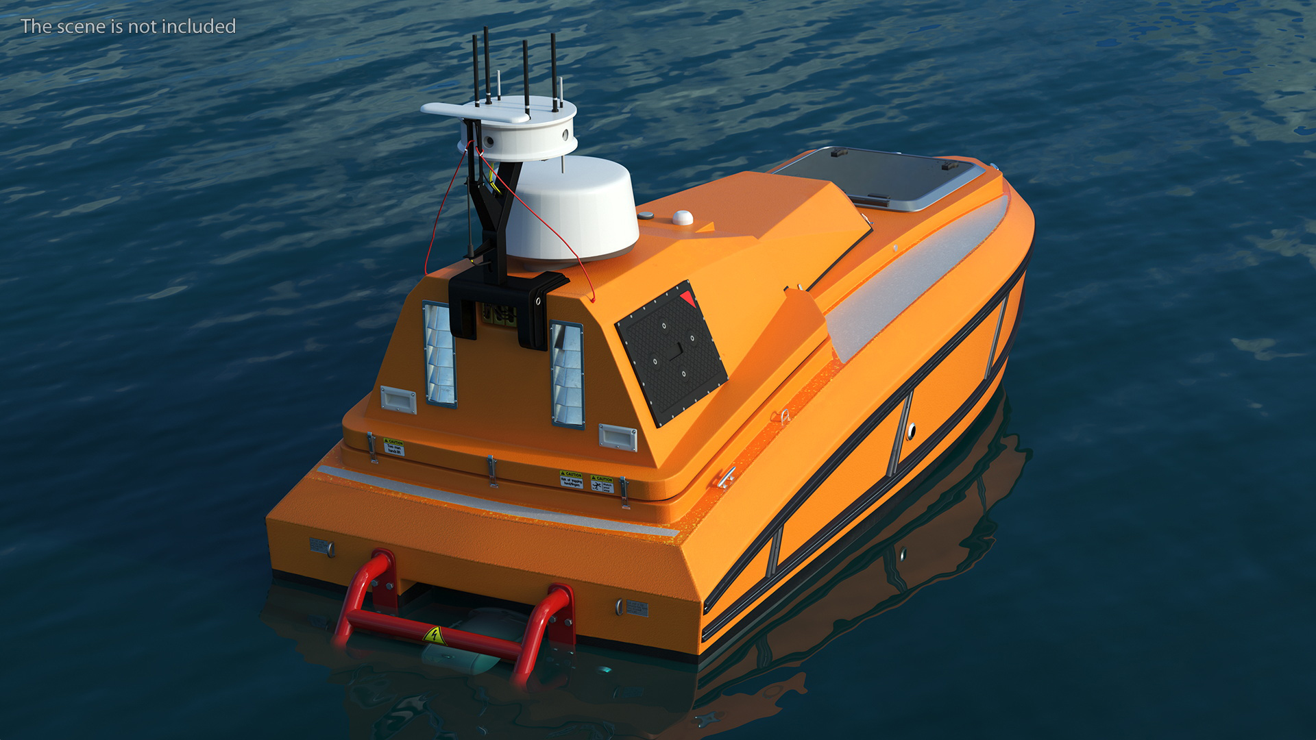 Unmanned Surface Vehicle 3D model