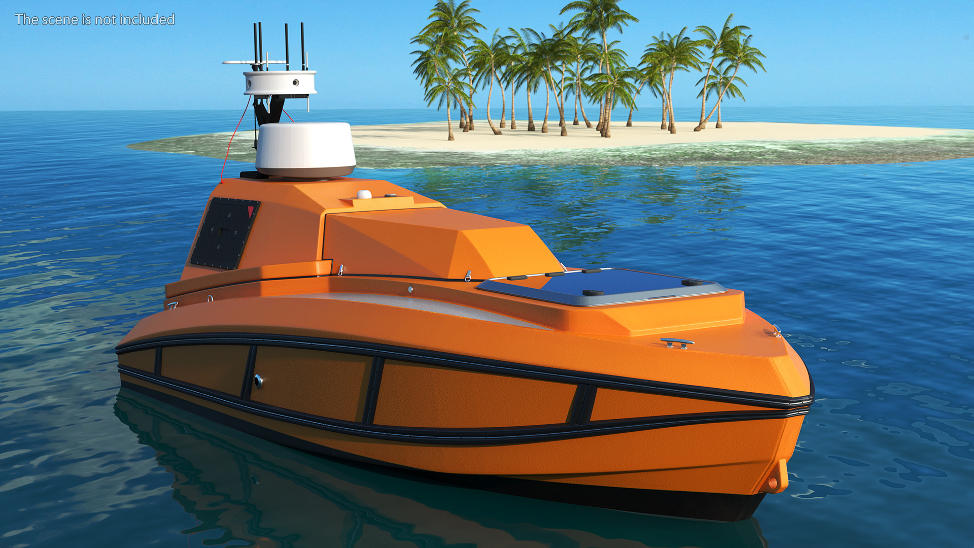 Unmanned Surface Vehicle 3D model